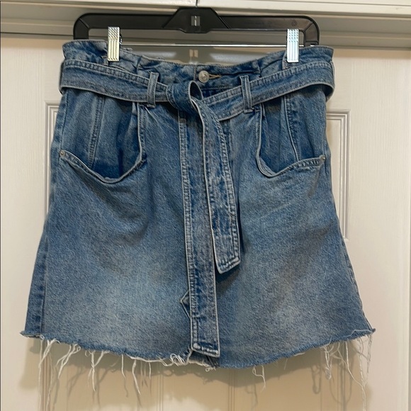 Free People - East of Eden mini denim skirt - size 31 - Picture 1 of 7
